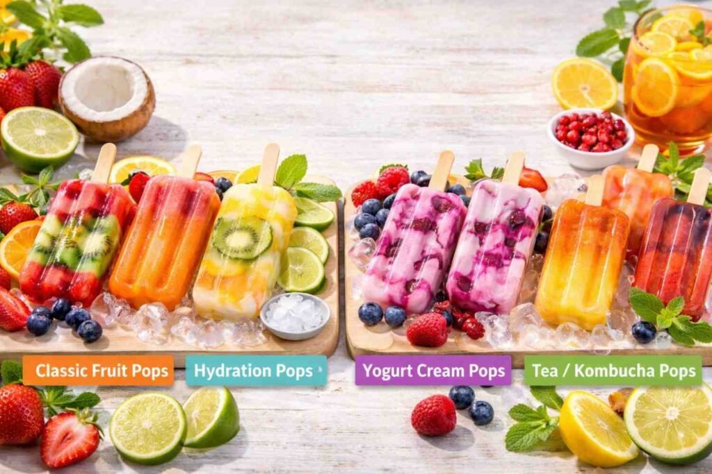 Healthy Homemade Popsicles