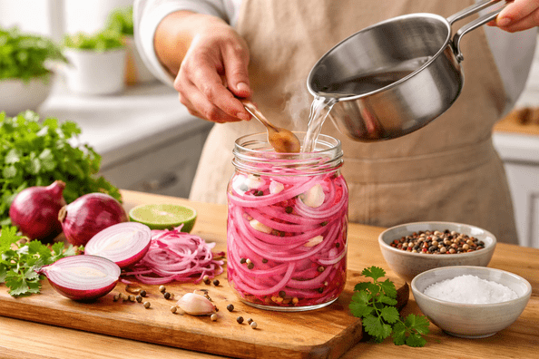 Step-by-Step How to Make Pickled Onions