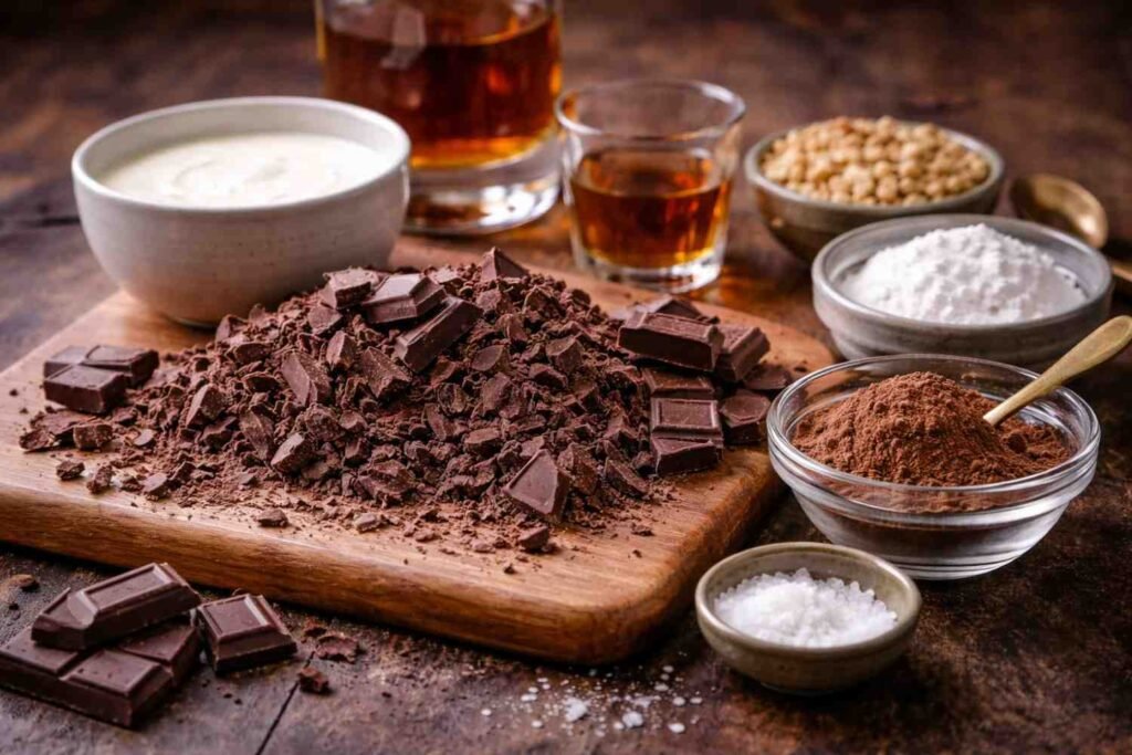 What You’ll Need (Ingredients) to make Boozy Truffles