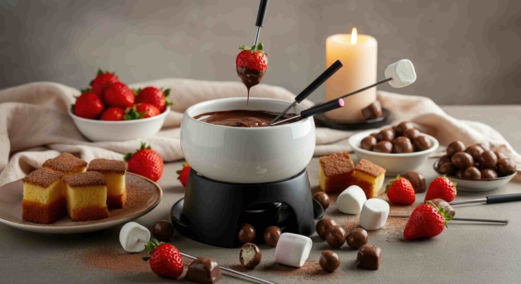What are the best dippers for smores fondue