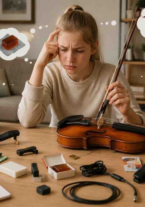 Common Mistakes New String Students Make When Choosing Accessories
