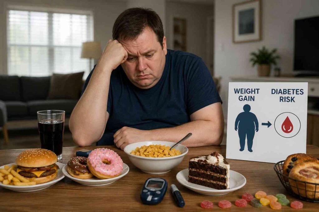 The Metabolic Impact: Weight Gain and Diabetes