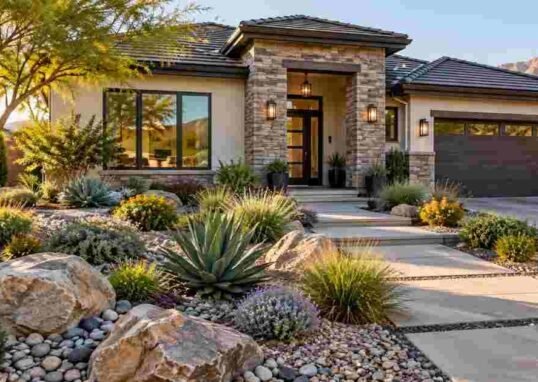 Where Landscape Rock Works Best in a Residential Outdoor Space