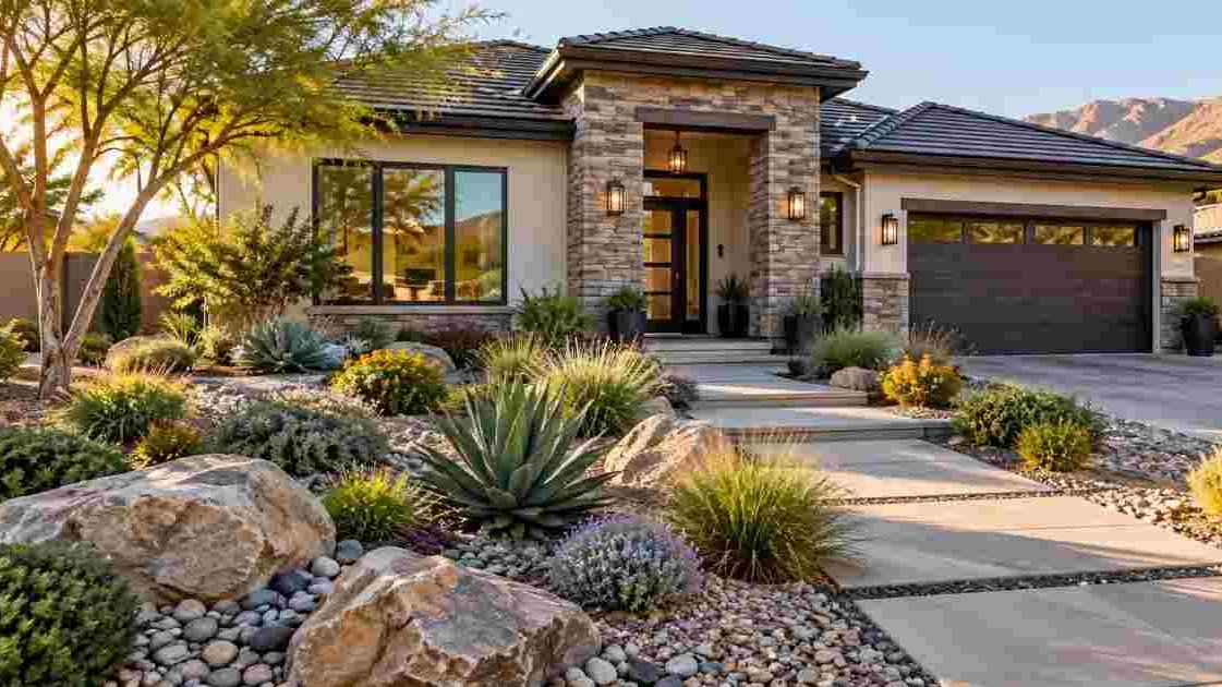 Where Landscape Rock Works Best in a Residential Outdoor Space
